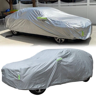 Cubierta de coche para Tesla modelo S sedán impermeable todo clima protección solar UV lluvia Foto 1 de 4