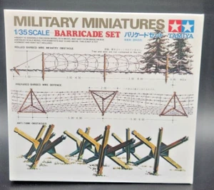 Tamiya 1/35 Miniaturas Militares Barricada Set Modelo Kit 35027‐500 De Colección Nuevo en - Imagen 1 de 6