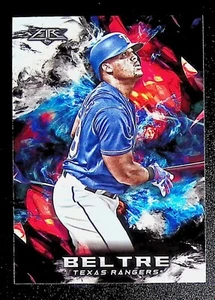 Tarjeta de béisbol Adrian Beltré 2018 Topps Fire Flame #68 Texas Rangers Salón de la fama - Imagen 1 de 2