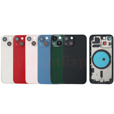 For iPhone 13 Mini 5.4" Replacement Rear Back Cover Glass Housing Battery Door