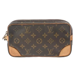 LOUIS VUITTON Monogram Marly Dragonne Old Type Brown M51827 bag 800000136219000 - Picture 1 of 10