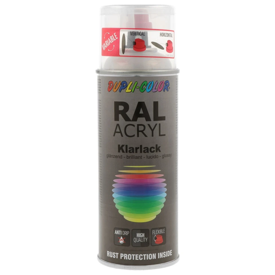 DupliColor RAL-Acryl Klarlack glänzend (400ml) - Bild 1 von 1