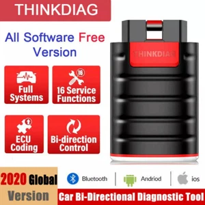 2025 Thinkdiag Car Diagnostic Tool OBD2 Scanner ABS Bidirectional ECU Key Coding - Picture 1 of 12
