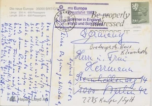 GB ESLOGAN MATASELLOS 1983 KIRKWALL / ORKNEY Estar correctamente dirigido - Imagen 1 de 3
