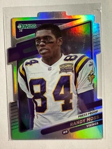 K261,275 - 2021 Donruss Press Proof Silver Die-Cut #128 Randy Moss - Picture 1 of 1