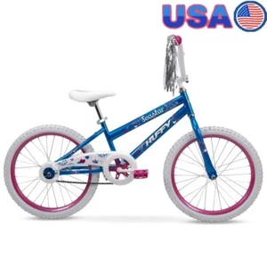 20 Inch Kids Bike for Girls Ages 5 Plus Adjustable Seat Streamers Coaster Brake - Picture 1 of 10
