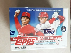 2022 Topps Series 1 Baseball Factory Sealed Blaster Box spr training starts now - Picture 1 of 3