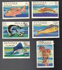 Panama, Scott 463-463A, C339-C342, poisson, 1965, d'occasion