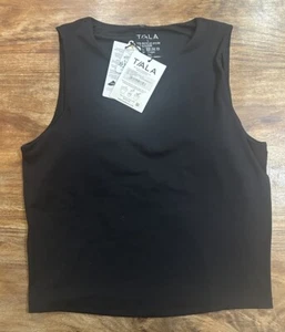 Tala DayFlex Tank With In Built Bra In Black Size L - Picture 1 of 6