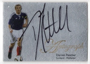 🔥 2012 Futera Unique Limited Edit AUTOGRAPH SILVER Darren Fletcher 18 of 60🔥 - Bild 1 von 1
