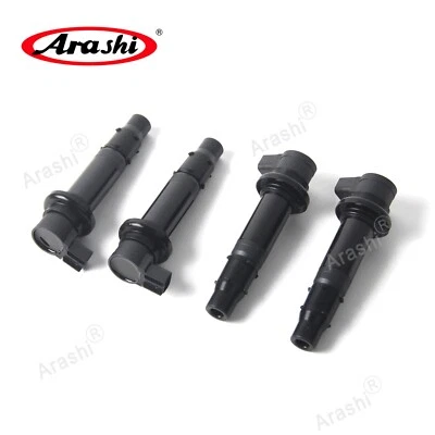 4 tapas de bobina de encendido para Yamaha YZF R1 2002-2006 FZ1 2006-2014 5VY-82310-00-00 Foto 1 de 4