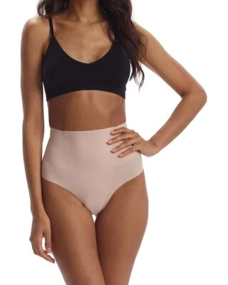 NWT! Commando Women's Sz XL Zone Smoothing Thong Panty Underwear CC121 Beige - Image 1 of 4