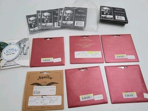 Ukulele Strings New in Package Large Lot Many Sizes Aquila Concert - Picture 1 of 15