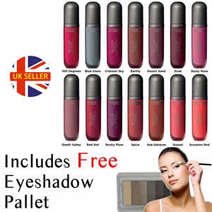 x2 Revlon Ultra HD Matte Lip Color Mousse Lipstick Free Eyeshadow - Twin Pack