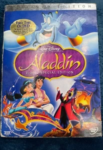 Disney-Aladdin-Platinum Edition-First time on DVD-Very Good Condition 💎 - Picture 1 of 1
