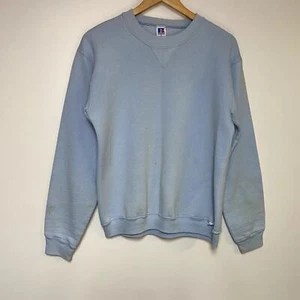 Felpa vuota vintage Russell Athletics bambino blu anni 90 vintage - Foto 1 di 2