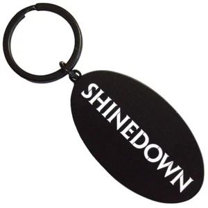 SHINEDOWN OVAL LOGO VERY HIGH QUALITY METAL KEY RING OFFICIALLY LICENSED - Imagen 1 de 5