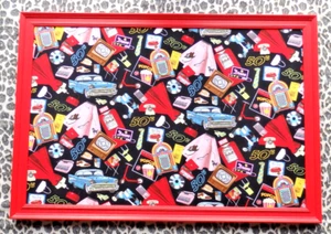 Retro 1950s Rock N Roll Design Magnetic Memo Message Board - Picture 1 of 4