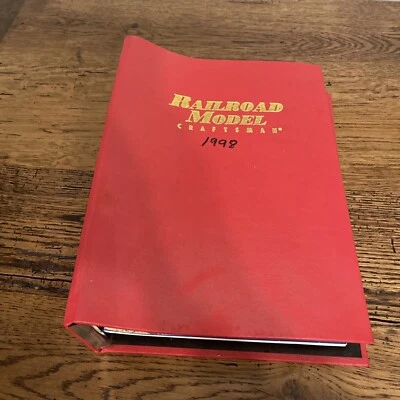 Railroad Model Craftsman Magazine 1998 Lot of 10 Issues Vintage Trains A23 - Image 1 of 4