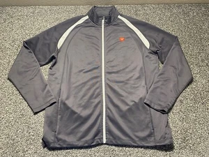 Walgreens Jacket Employee Large GRAY Uniform Full Zip Up Long Sleeve - Picture 1 of 8