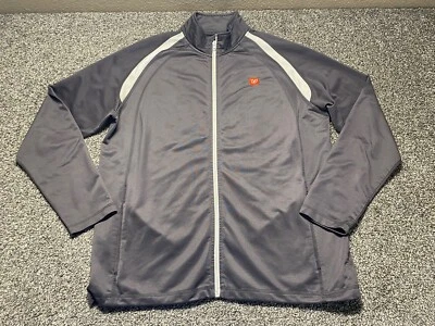 Walgreens Jacket Employee Large GRAY Uniform Full Zip Up Long Sleeve - Image 1 of 4