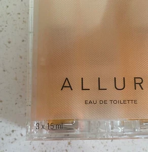 CHANEL ALLURE Eau De Toilette TO GO REFILLABLE 2 x 0.5oz SPRAYS NEW in Box - Picture 1 of 11