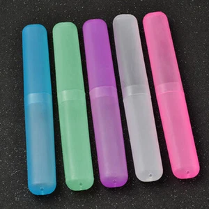 Protect Holder Portable Travel Hiking Camping Toothbrush Case Box Tube Cover - Picture 1 of 17