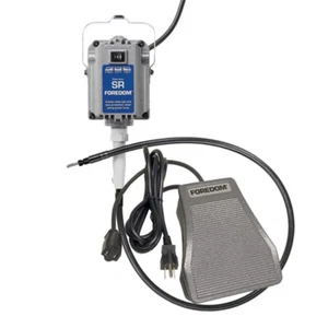 FOREDOM FLEX SHAFT SR-SCT HANG-UP MOTOR WITH SCT METAL PEDAL SPEED CONTROL 115V - Picture 1 of 2