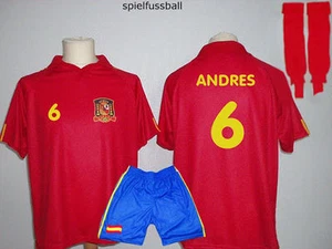 Spanien Trikot Erwachsenen Größen Name Nr möglich zB Havertz Götze Raum Wirtz - Bild 1 von 4
