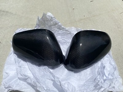 Cubiertas de espejo Maserati Granturismo de fibra de carbono de repuesto Foto 1 de 4