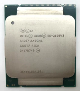INTEL XEON E5-2620 v3 SR207 - Six Core - 3,20GHz - Sockel FCLGA2011-3 #1136 - Bild 1 von 2