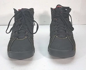 Air Jordan 7 'Citrus'  Black, Gold & Red Black Suede Size 5Y (DQ6040-081)  - Picture 1 of 11