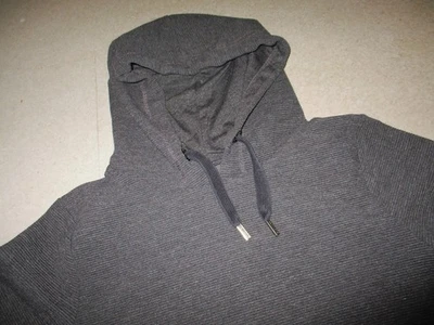 schönes Sweatshirt SUBLEVEL Gr.M grau anthrazit Kapuze - Bild 1 von 3