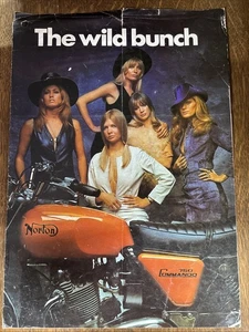 Brochure pieghevole The Wild Bunch Norton 750 Commando Range - Foto 1 di 4