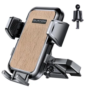 CD Phone Mount with Vent Hook Clip, 360 Adjustable Car Vent Phone Holder & CD... - Bild 1 von 9