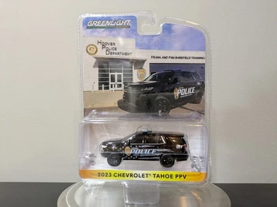 Greenlight 1:64 - Hoover, policía de Alabama 2023 Chevrolet Tahoe PPV lanzamiento promocional Foto 1 de 4