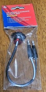 Maxxima 3/4 mini Truck Trailer Red 3 LED Clearance marker Light M09300R - Picture 1 of 8