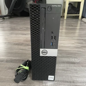 Dell Optiplex 7050 SFF i7-770 4 Cores 3.60GHz 32GB DDR4 1TB SSD WiFi Windows 10 - Bild 1 von 8