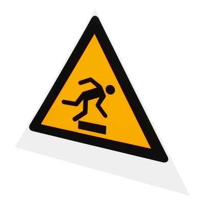  Safety Signs Floor Warning Sticker Caution Decal Watch Your Step - Image 1 of 4