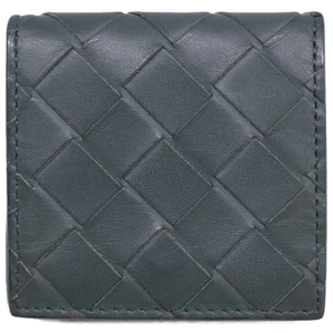BOTTEGA VENETA Intrecciato Folding Coin Purse coin purse green - Picture 1 of 11