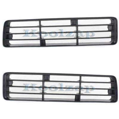 For 91-93 Ramcharger & D-Series Pickup Truck Front Lower Grille Insert SET PAIR Foto 1 de 4