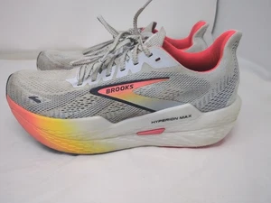 Brooks Mens Hyperion Max 2 1104341D443 Gray Running Shoes Sneakers Size 10 D - Picture 1 of 12