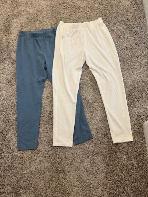 2 пары эластичных удобных повседневных брюк Blair с завышенной талией без застежек размер большой - Изображение 1 из 4