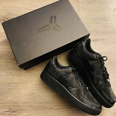 Nike Air Force 1 Kobe Bryant Forever Black Size 12 - Image 1 of 4