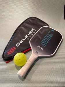 Selkirk Premium Pickleball Paddle Cover (Black/Red) | Durable Leather Pickleball - Picture 1 of 5
