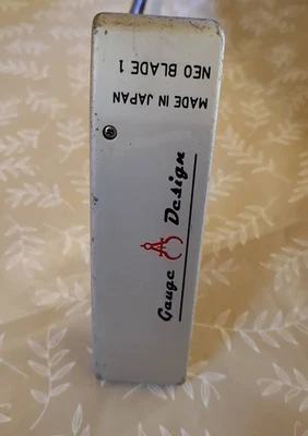 Model Gauge Design Neo Blade 1 Putter 34.25 Inches Made In Japan Stable Big Face - Image 1 of 4