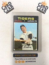 1971 Topps AL KALINE DETROIT TIGERS JE