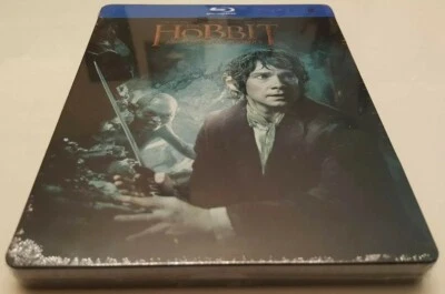 The Hobbit: An Unexpected Journey 2D STEELBOOK (Blu-ray, Korea) RARE OOP Foto 1 de 4