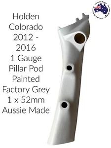 1 Gauge Pillar pod suit RG Colorado Series 1 Painted Grey 2012 to 2016 52mm - Foto 1 di 2