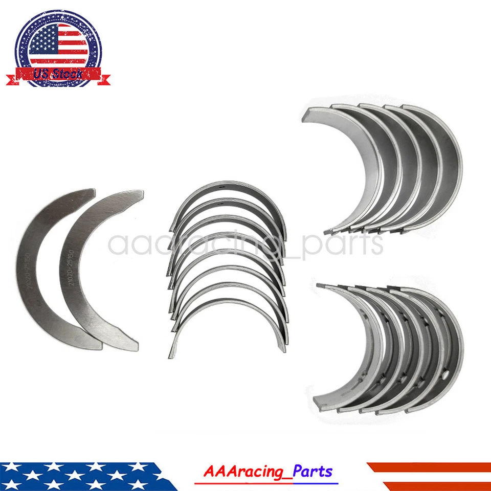 STD Main Rod Bearings Kits Fits For 2006-2016 Chrysler 2.0 2.4L L4 DOHC SOHC - Imagem 1 de 4